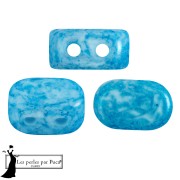 Perles en verre Lipsi® par Puca® 4x6 mm - Mishmash Turquoise x10g|raw }}