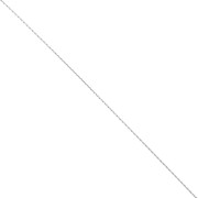 Chaîne maille Paloma 0.8 mm - Argent 925 x50cm|raw }}