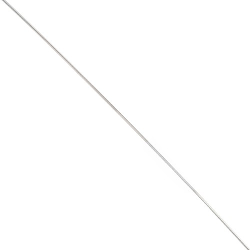 Chaîne maille Serpentine carrée 0.9 mm - Argent 925 x50cm