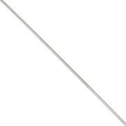 Chaîne maille Serpentine carrée 0.9 mm - Argent 925 x50cm