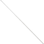 Chaîne maille Jaseron limée 1.7 mm - Argent 925 x50cm