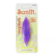 Navette - Tatting Shuttle Sunlit Sparkle Grape x1