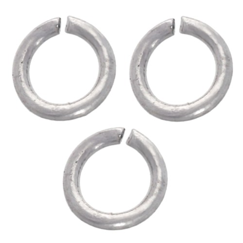 Anneaux ouverts 3x0.5 mm - Acier inoxydable 304L x100