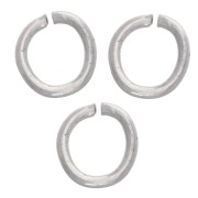 Anneaux ouverts 4x0.6 mm - Acier inoxydable 304L x100
