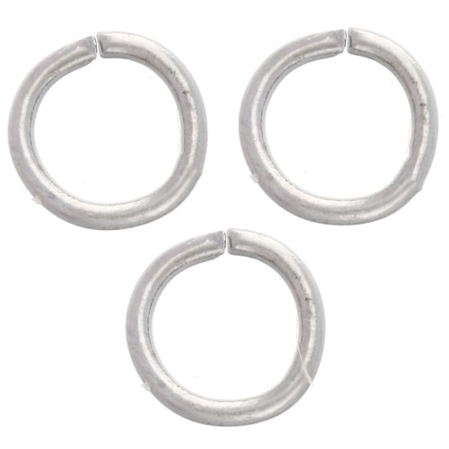 Anneaux ouverts 5x0.7 mm - Acier inoxydable 304L x100