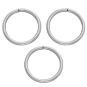 Anneaux ouverts 10x1 mm - Acier inoxydable 304L x50