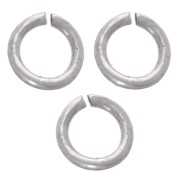 Anneaux ouverts 3x0.5 mm - Acier inoxydable 316L x100|raw }}