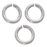 Anneaux ouverts 3x0.5 mm - Acier inoxydable 316L x100