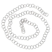 Anneaux ouverts 4x0.5 mm - Acier inoxydable 316L x100