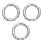 Anneaux ouverts 4x0.7 mm - Acier inoxydable 316L x100|raw }}