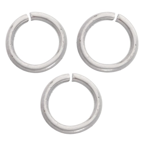 Anneaux ouverts 5x0.7 mm - Acier inoxydable 316L x100