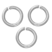 Anneaux ouverts 5x1 mm - Acier inoxydable 316L x100|raw }}