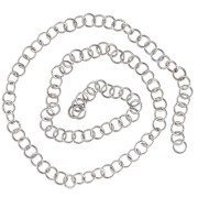 Anneaux ouverts 5x1 mm - Acier inoxydable 316L x100