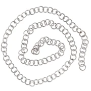 Anneaux ouverts 5x1 mm - Acier inoxydable 316L x100