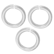 Anneaux ouverts 6x1 mm - Acier inoxydable 316L x100