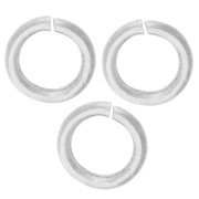 Anneaux ouverts 6x1 mm - Acier inoxydable 316L x100