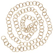 Anneaux ouverts 7x0.8 mm - Acier inoxydable 316L Doré x100
