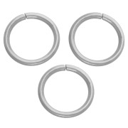 Anneaux ouverts 7x0.8 mm - Acier inoxydable 316L x100