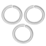 Anneaux ouverts 7x1 mm - Acier inoxydable 316L x100|raw }}