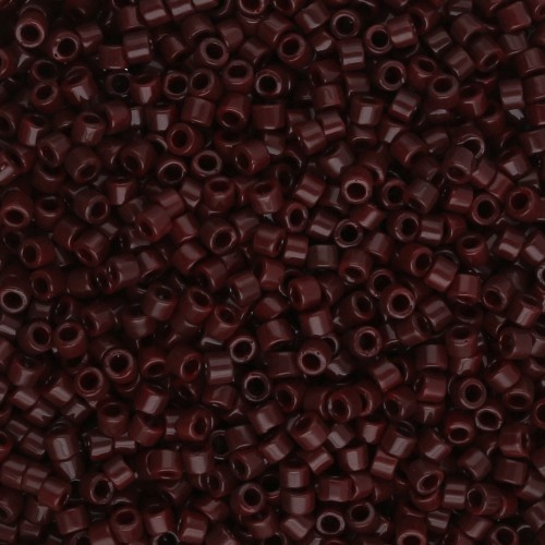 Miyuki Delica 11/0 DB0734 - Opaque Chocolate paquet de 100g