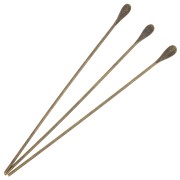 Clous têtes gouttes 51x0.7 mm bronze x10|raw }}