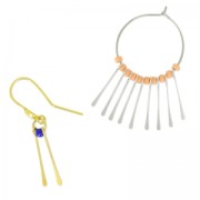 Pendentifs Paddle Pin 20 mm doré x10