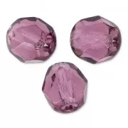 Facettes 6 mm Light Amethyst  x25