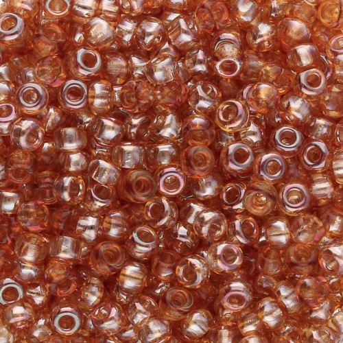 Rocaille Miyuki 8/0 55010 - Crystal Apricot Medium x8g