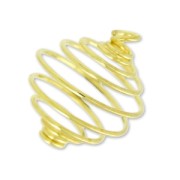 Cage à perle pendentif 12 mm doré x1
