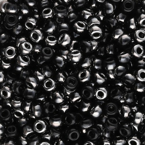 Rocaille Miyuki 8/0 55037 - Black Chrome x8g