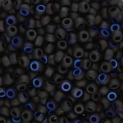 Rocaille Miyuki 8/0 55042 - Black Azuro Mat x8g