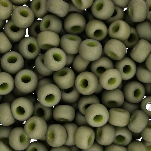 Rocaille Miyuki 6/0 2318 - Opaque Olive Mat x8g