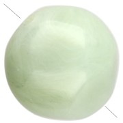 Lichen - Perles rondes irrégulières facettées 10 mm résine translucide - Lichen marbré x6 Perles rondes irrégulières facettées 10 mm résine translucide - Lichen marbré x6