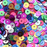 Assortiment de sequins 5 mm - Multicolore x10g