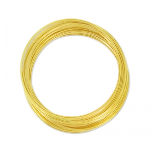 Bracelet mémoire 50 mm doré x65 tours