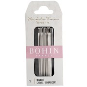 Aiguilles à broder - Bohin - N°3 x12|raw }}