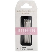 Aiguilles à broder - Bohin - N°6 x15