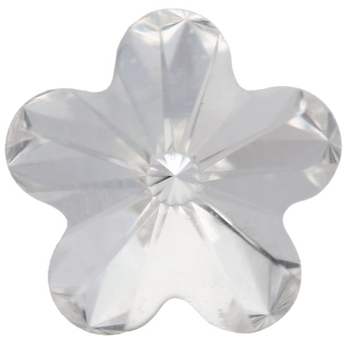 Cabochon Fleur  Swarovski 4744 10 mm Crystal  x1