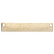 Intercalaire rectangle ImpressArt 38x6.5 mm - Laiton x1|raw }}