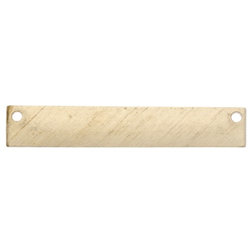 Intercalaire rectangle ImpressArt 38x6.5 mm - Laiton x1