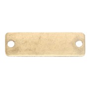 Mini intercalaire rectangle ImpressArt 16x5 mm - Laiton x1|raw }}