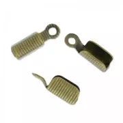 Pince lacet 2 mm bronze x15