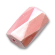 Cylindres magnétiques facettés 5x8 mm Rose x10|raw }}