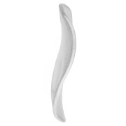 Sequins ronds ondulés 12 mm - Placage Argent fin x5