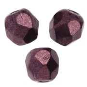 Facettes 3 mm - Saturated Metallic Red Pear x50|raw }}