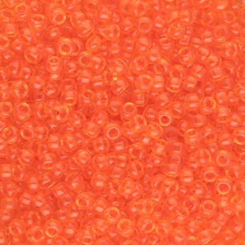 Rocaille Miyuki 11/0 139 - Transparent Tangerine x8g