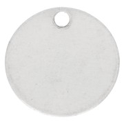 Sequin à graver 10 mm - épaisseur 0.4 mm - Argent 925 x1|raw }}