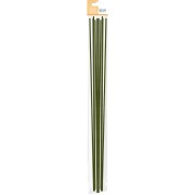 Set de 10 tiges pour fleurs 40 cm - Artemio - Vert|raw }}