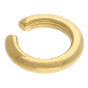 Ear cuff - Bague d'oreille anneau large 29 mm - Acier inoxydable 304 Doré x1|raw }}