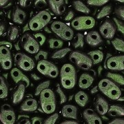 MiniDuo 2x4 mm Metallic Mat Chameleon Green x10g